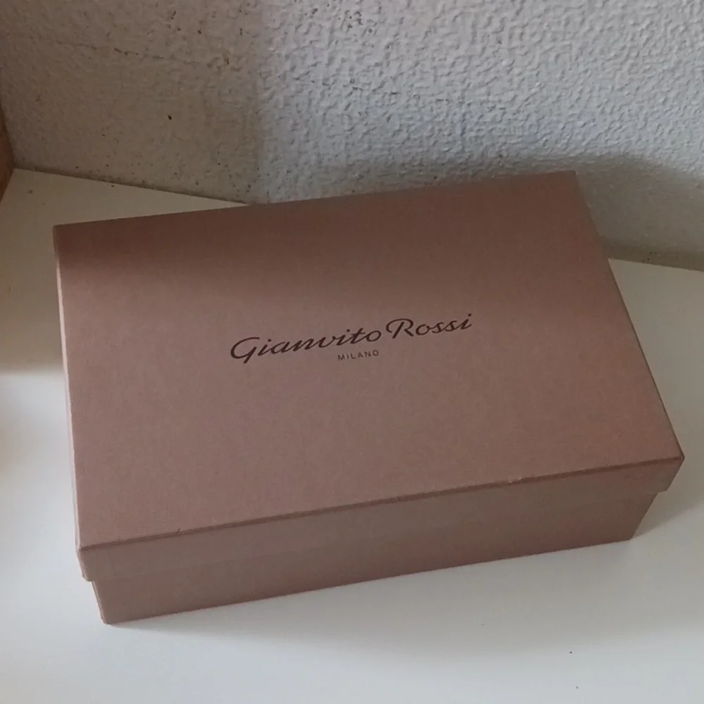 NWT Gianvito Rossi Velluto Violet Plexi Pump Size 37.5 - Picture 14 of 15